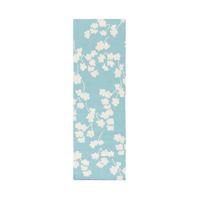 Belleterre Wool Floral Indoor Rug, Runner 2'6" x 8'