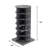 Grey Rotating Shoe Cabinet 6 Layers-74035756