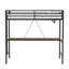 Lit mezzanine simple avec bureau Alton