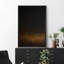 «Black and Gold Abstract Gradient Art», reproduction d'art sur toile encadrée-120783683-120783686