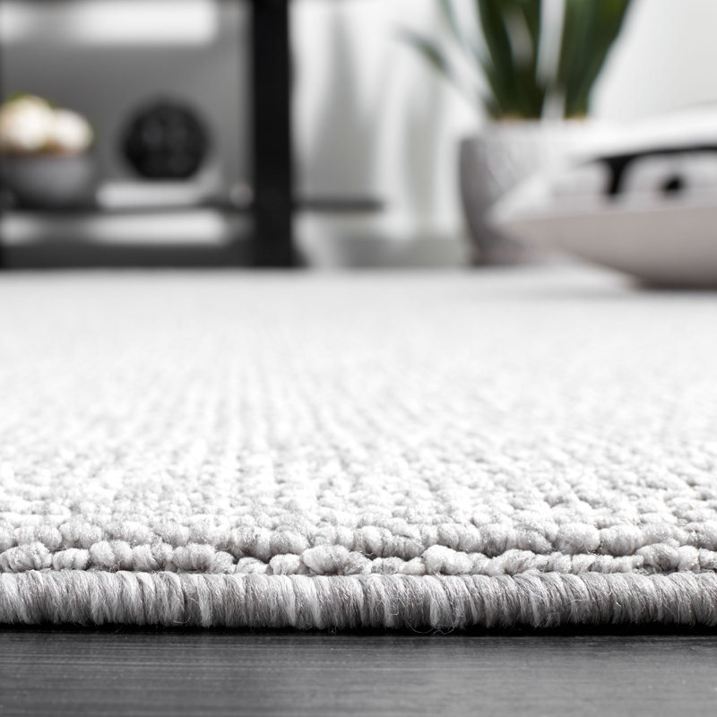 Tapis de couleur unie Lino River Performance, Tapis de couloir 2 pi 2 po x 8 pi