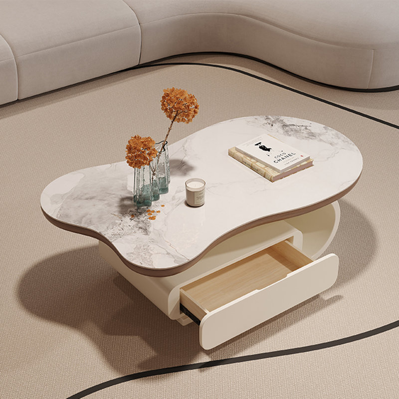 Creative cloud coffee table, White