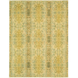 Castillian Hand-Knotted Gold/Yellow Area Rug