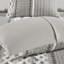 Housse de couette en chenille à fermeture à boutons - Grand lit 100% coton-121305270