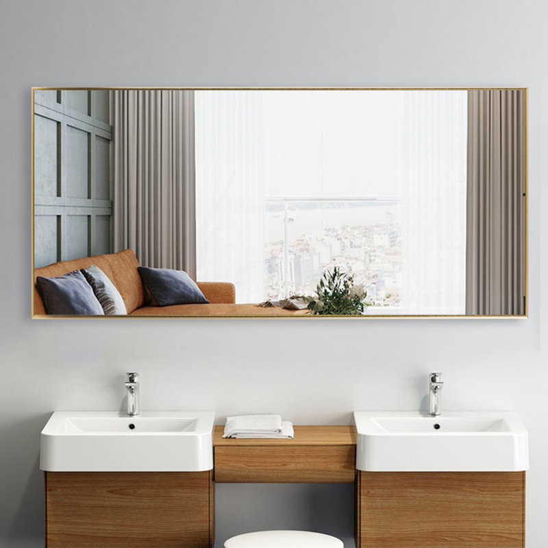 Miroir pleine longueur Daegan, 71 po x 30 po, Or