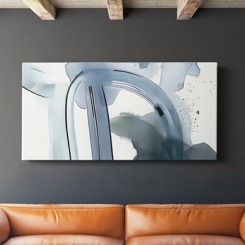 Abstract Series 8 # XVII-Gallery, toile tendue, H 16 po x l 32 po
