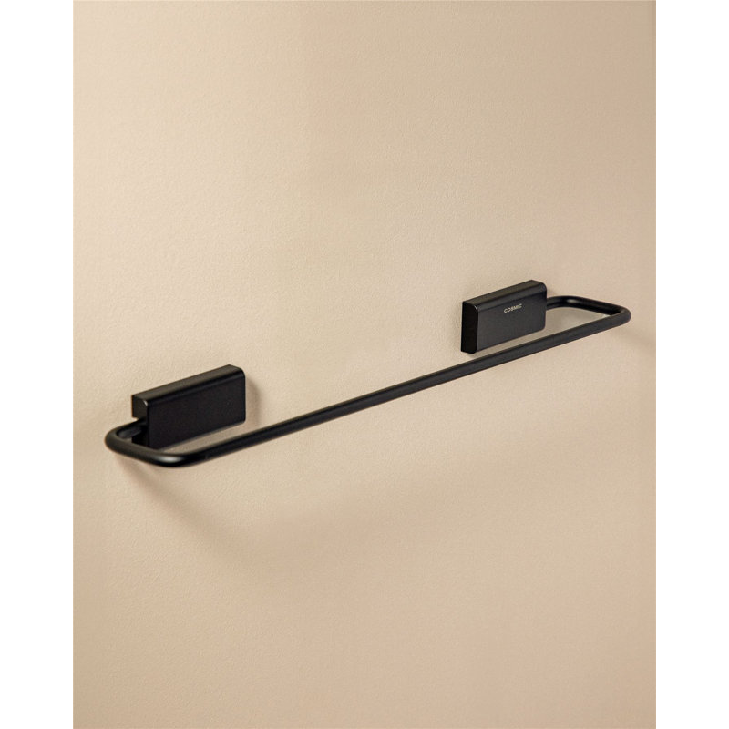 Dacota Towel Rack, Matte Black
