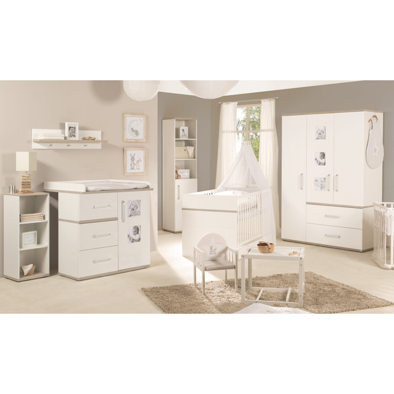 Moritz 3-Piece Nursery Furniture Set, 102cm H x 94cm W x 78cm D