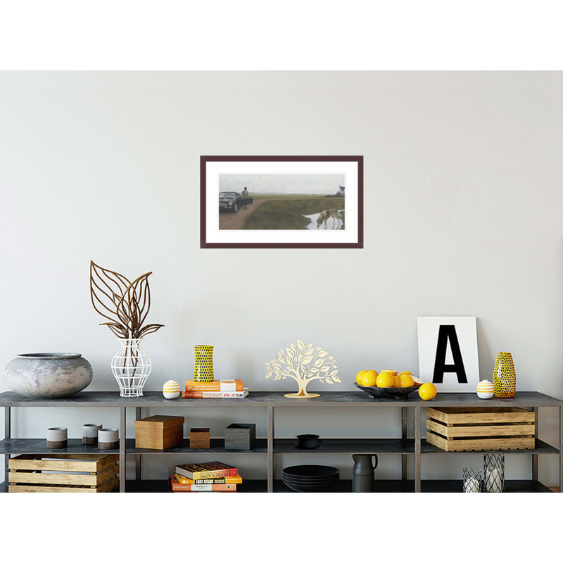 Waterville by Alex Colville -Framed Giclee Print, H 16,74 po x l 29,5 po
