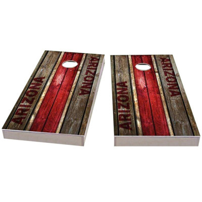 Arizona Football 2x4 Cornhole Board Set | Includes (2) Boards (8) Bags & Optional Accessories