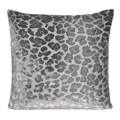 Leopard Square Velvet Pillow