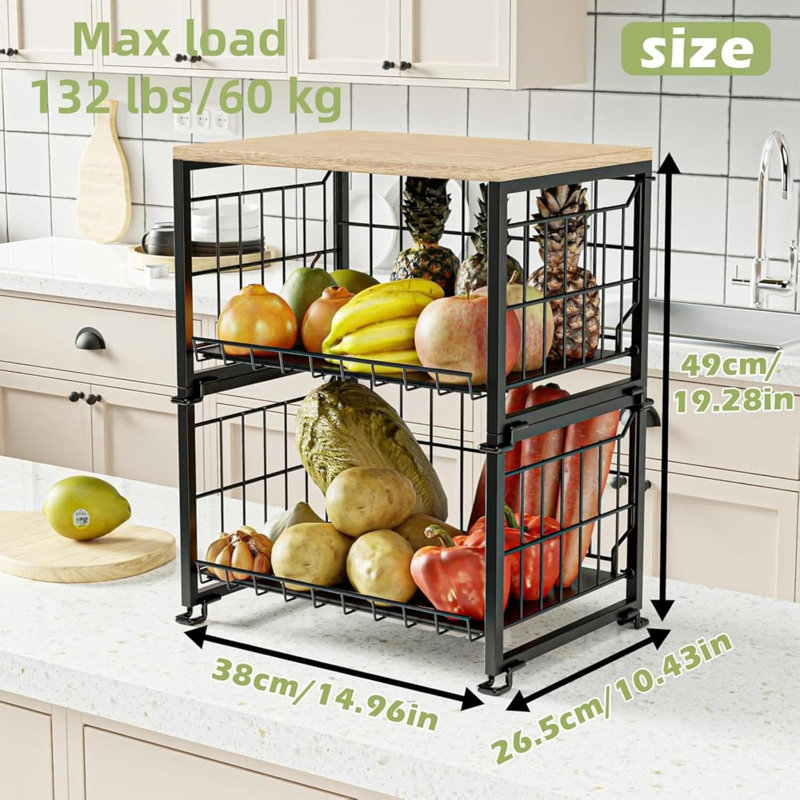 Rebrilliant Cotton Decorative Basket