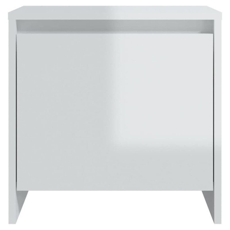 Morden 45cm W Bedside Table, Concrete Grey, Set of 2