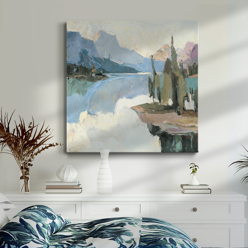 «Blue Majestic», impression sur toile, H 10 pi x l 10 pi