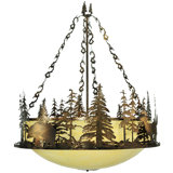 Rustic Lodge 10 - Light Pendant