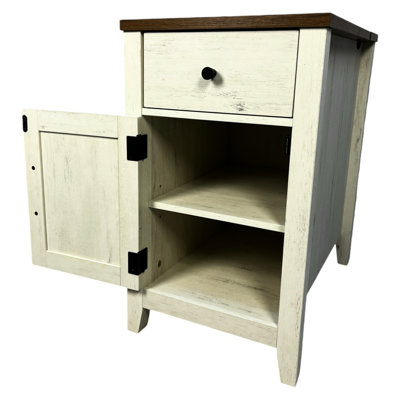1 Drawer Particle Board Nightstand