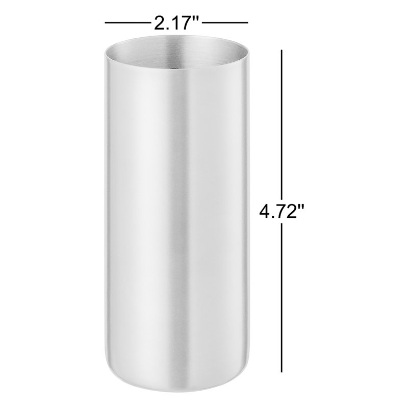 MODO Bathroom Tumbler / Toothbrush Holder, Burned Metal