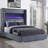 Haven Grey Upholstered Queen Bed