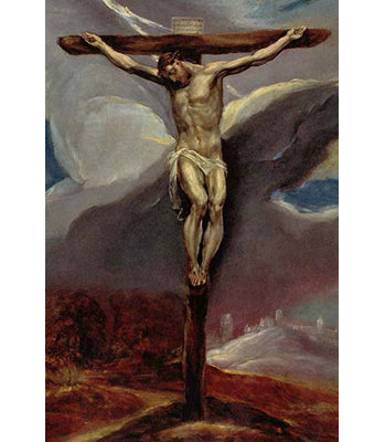 Christ à la croix - Impression