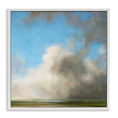 «Soft Full Clouds View», art de la giclée encadrée par Suzanne Nicoll