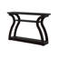 Table d'appoint, console, vestibule, étroit, canapé, salon, chambre à coucher, stratifié brun, contemporain, moderne-2098703980