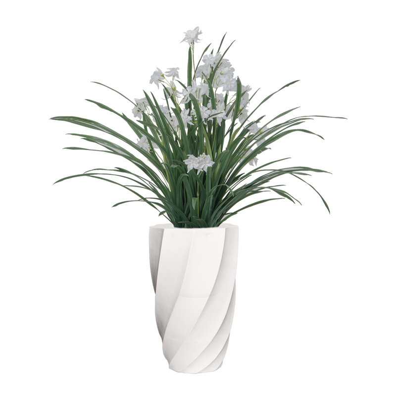 Herbe artificielle 48 po en pot