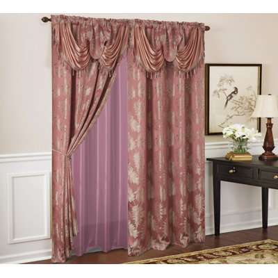 Volkman Semi Sheer Curtain Single Panel