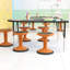 Tabouret actif à hauteur réglable Colton pour la classe et la maison-70612757