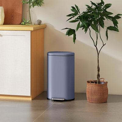 Metal Kitchen Trash Can