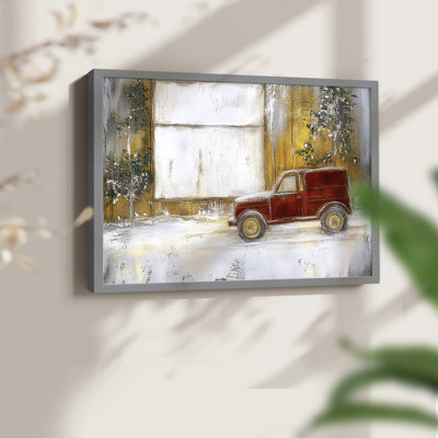 Chirstmas Art-DXXXIX -Framed Print - Restickable