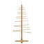 Wooden Christmas Tree with Stand Brown Bamboo-1332313352
