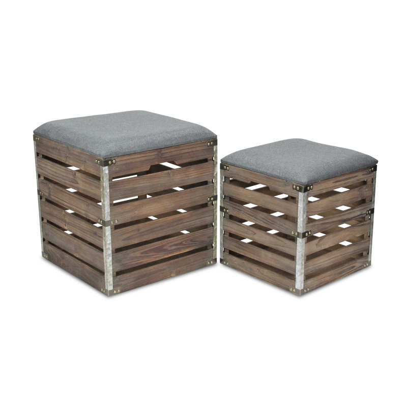 Manufactured Wood Accent Stool