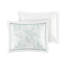Grand édredon 100% coton - Sand Dollar brodé, coton blanc grand confort