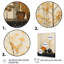 Xoie orange gris Mid Century Minimalist Oasis - reproduction sur toile-738618538-738618539