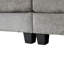 Canapé rembourré en chenille l 113,8 po Geneveve avec 5 coussins et coussins en mousse compressée sans repose-pieds-786173002-784643127
