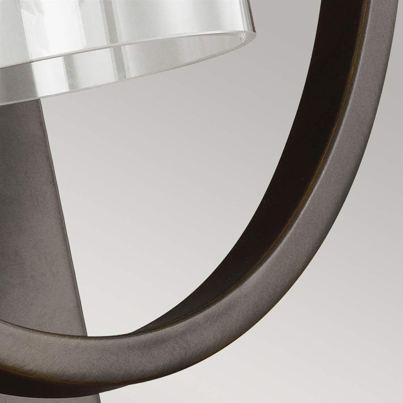 Rochford Flush Mounted Sconce, Antique Bronze