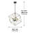 Cloma 4 - Light Dimmable LED Square / Rectangle Chandelier