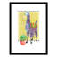 « jolie llama ii », art sur toile-47565921-47565929