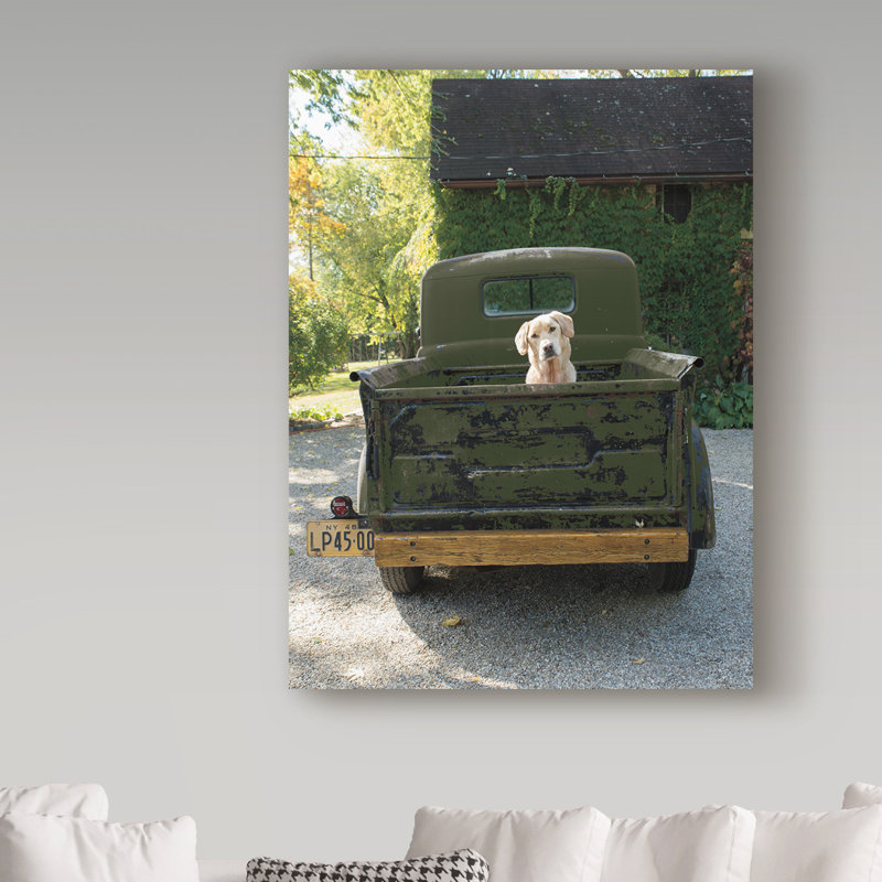 «Get out of Dodge Hunter Green» de Kinneola, reproduction de photo sur toile tendue, H 47 po x l 35 po x P 2 po