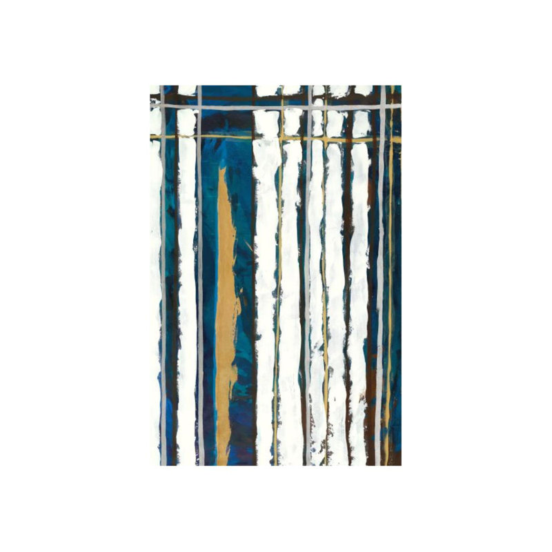 «Blind White» par Samuel Kane - Impression sur toile, H 60 po x l 40 po