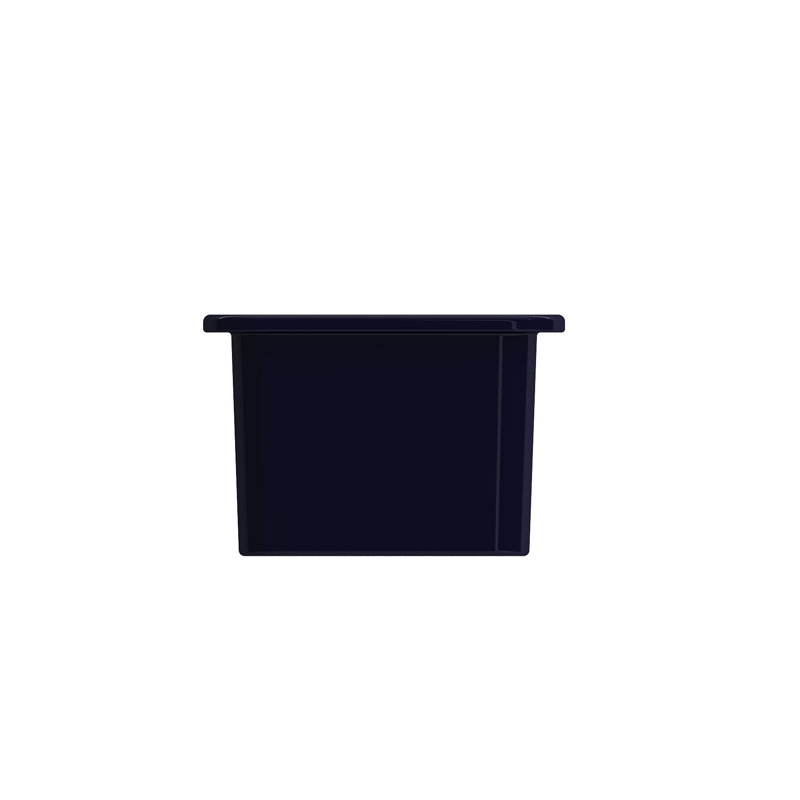 12 in. L Undermount and Drop-In Kitchen Sink, Sapphire Blue