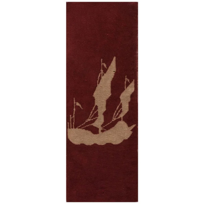 Tapis antique noué à la main