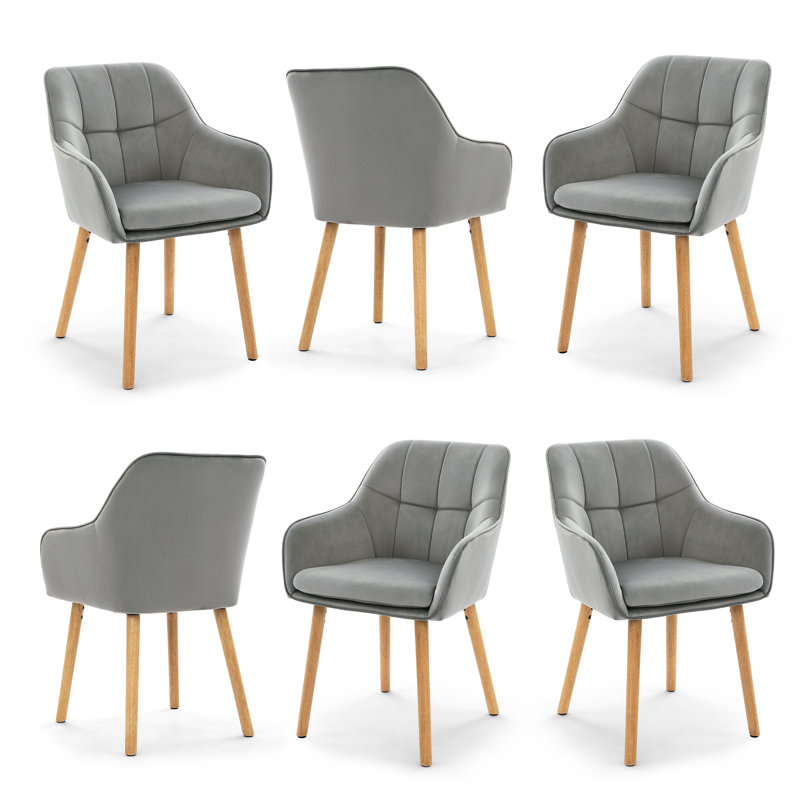 51 cm H Armchair, Light Grey, Light Grey