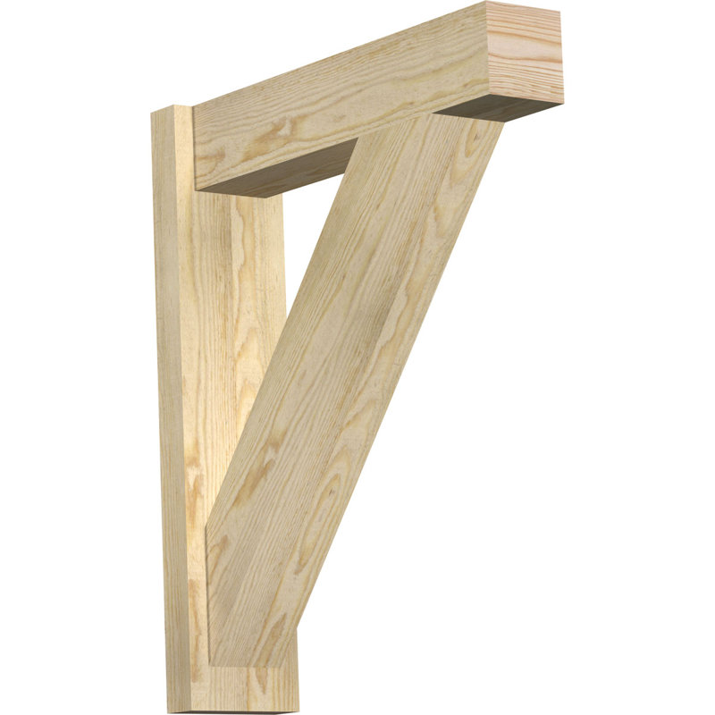 Pavé traditionnel traditionnel, P 24 po x H 28 po, Sapin Douglas de 6 po (sciage brut)