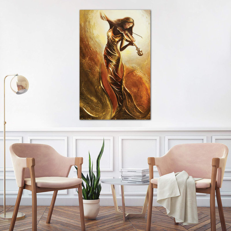 Flowers of Life 1 Piece Wrapped Canvas Wall Art, 101.6 cm H x 66.04 cm W x 3.175 cm D