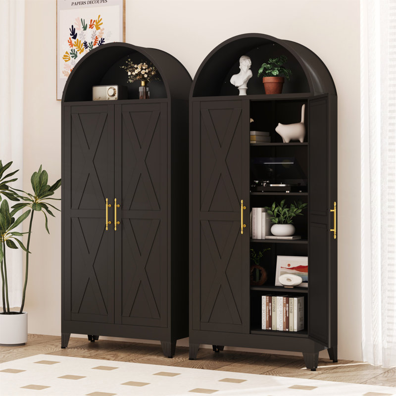 Armoire de rangement Elegant, Noir