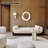 White Upholstered Bench-126430954
