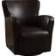Fauteuil club à oreilles pivotant