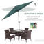 Midwest 295cm Tilt Market Parasol-775477799