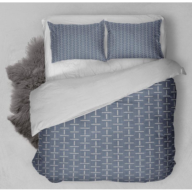 Polyester Channel Striped Comforter, Queen Comforter + 2 Standard Pillowcases
